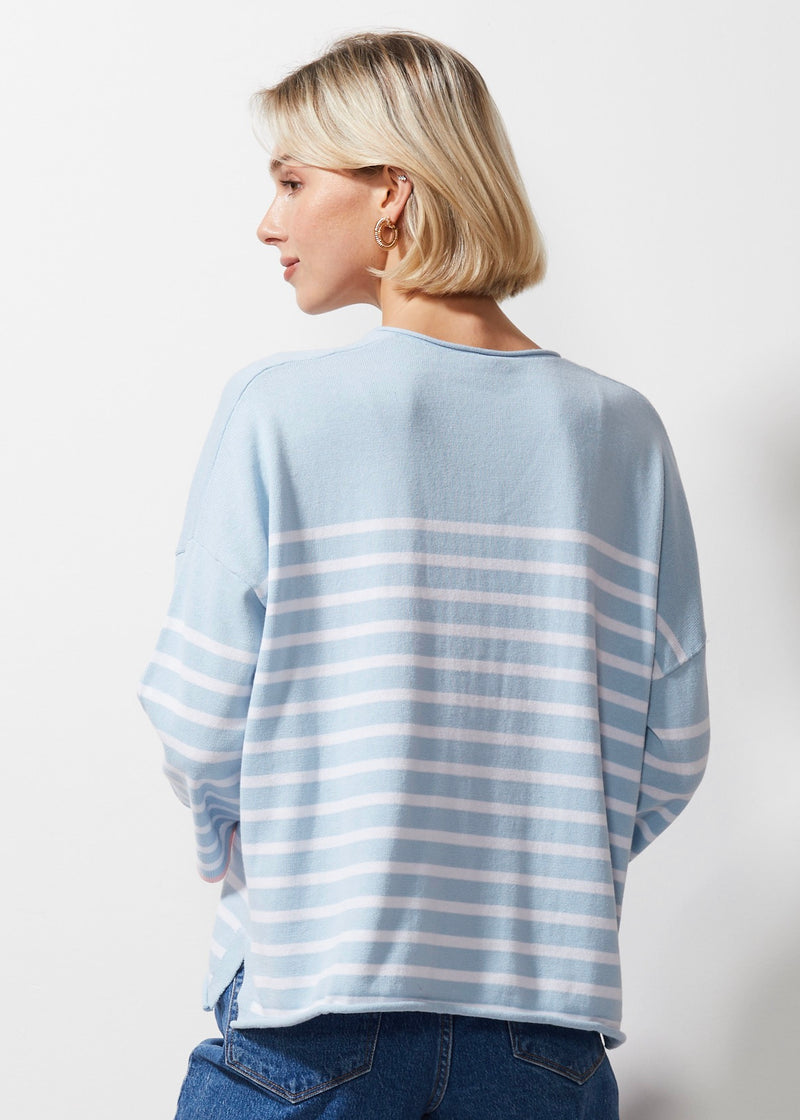 BRETON STRIPE V IN SKY