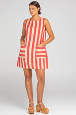 MINA DRESS - KAIA STRIPE