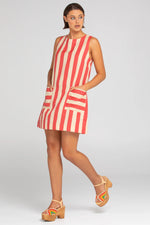 MINA DRESS - KAIA STRIPE