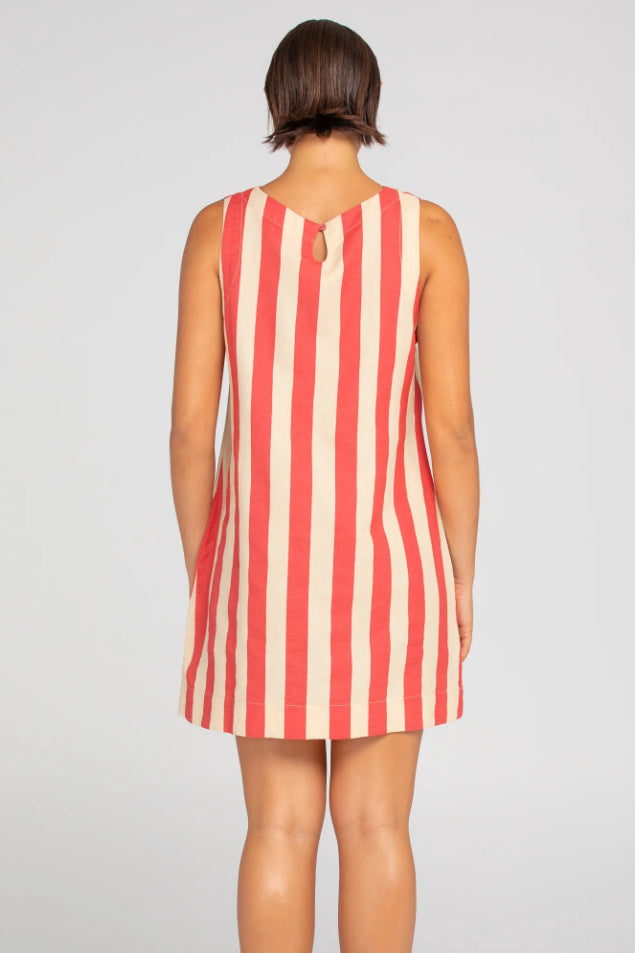 MINA DRESS - KAIA STRIPE