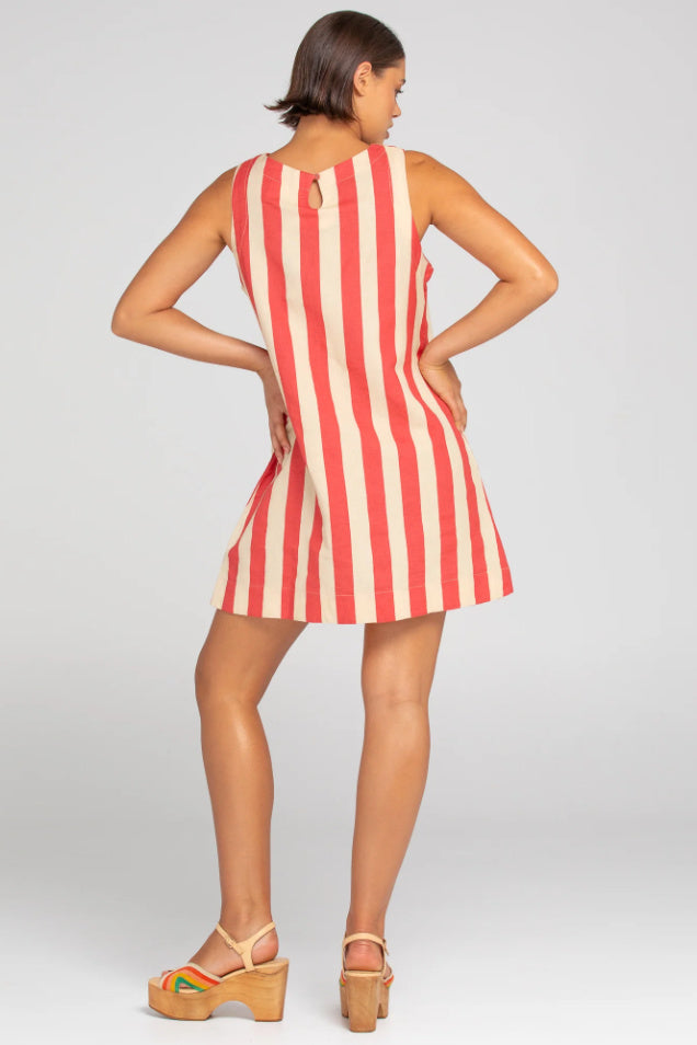 MINA DRESS - KAIA STRIPE