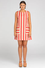 MINA DRESS - KAIA STRIPE