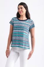 DOUBLE UP TEE: RIC RAC