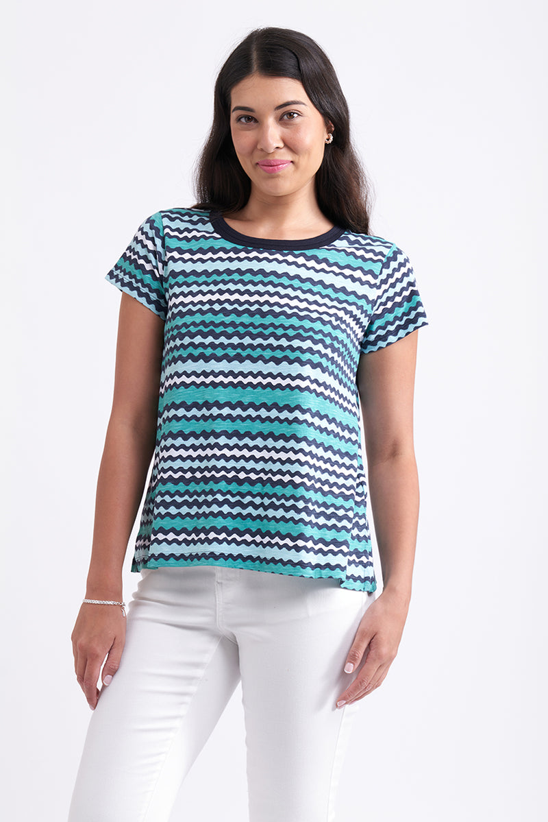 DOUBLE UP TEE: RIC RAC