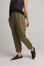 STUDIO RELAXED PANT: KHAKI