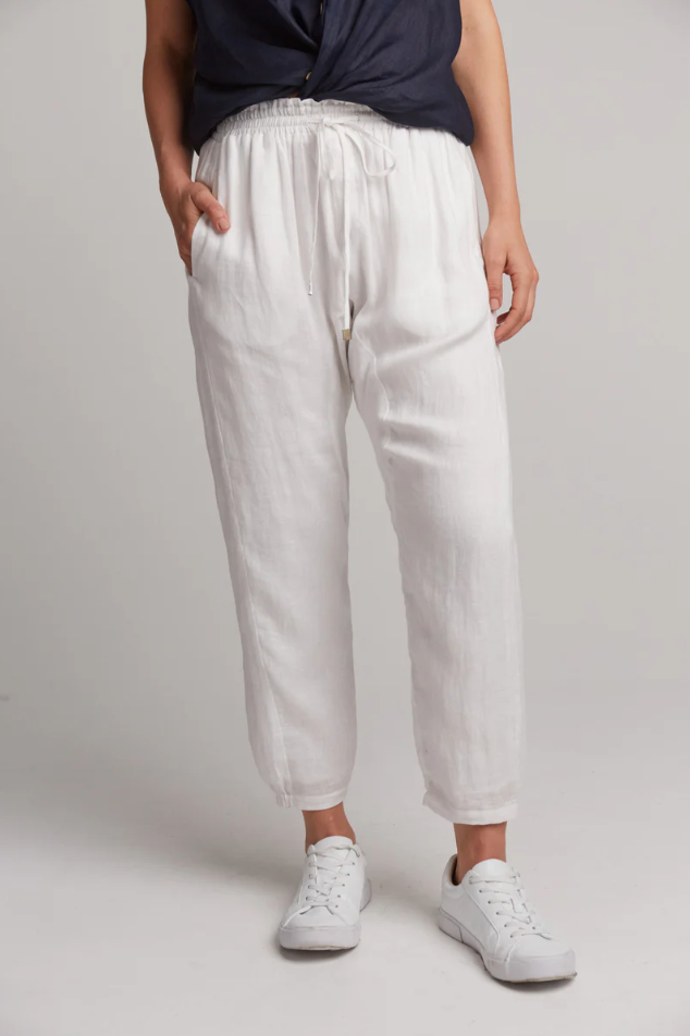 STUDIO RELAXED PANT: SALT