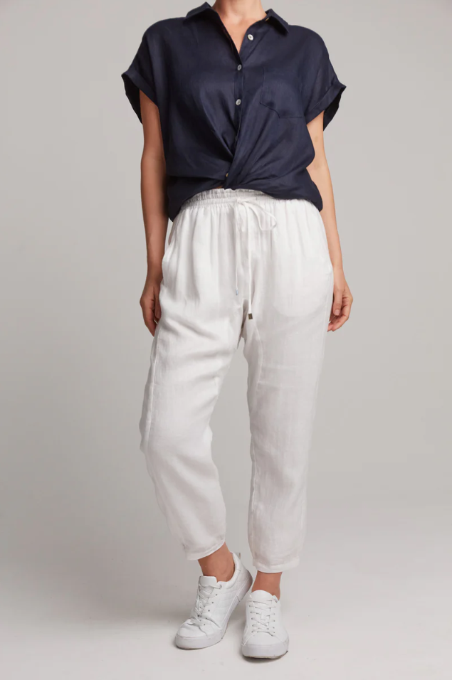 STUDIO RELAXED PANT: SALT