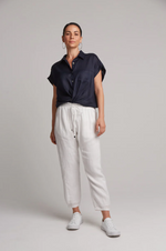 STUDIO RELAXED PANT: SALT