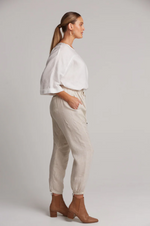 STUDIO RELAXED PANT: TUSK