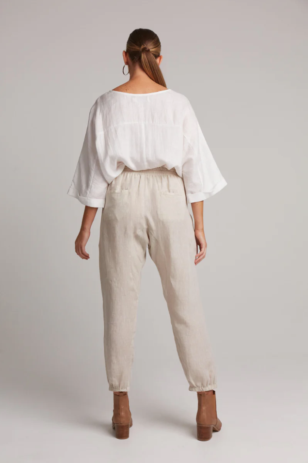 STUDIO RELAXED PANT: TUSK