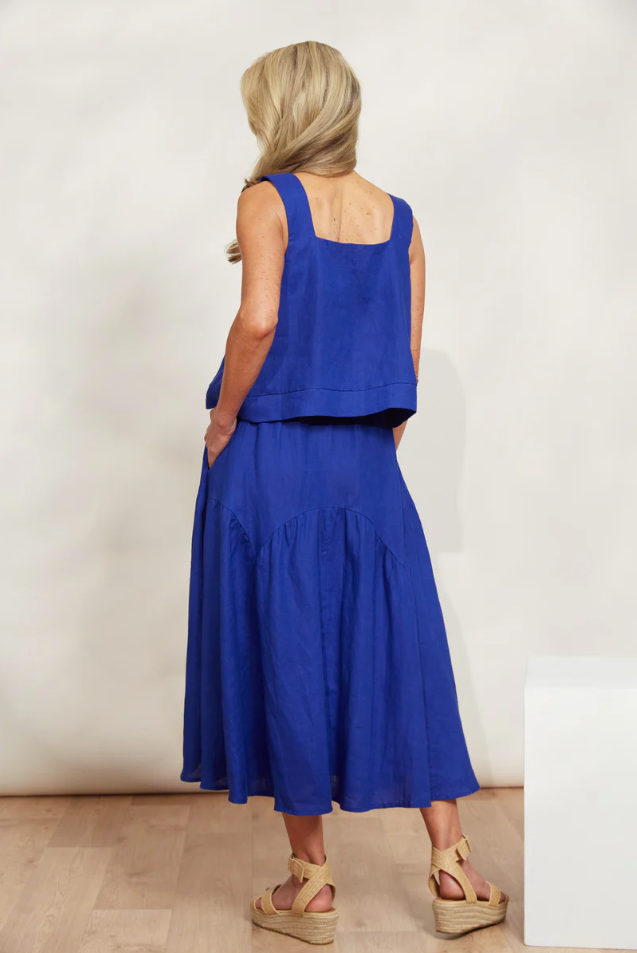 HALCYON SKIRT: COBALT