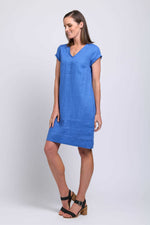 FRINGE FESTIVAL DRESS: BOLD BLUE