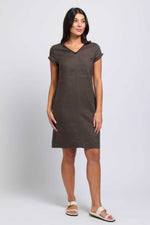 FRINGE FESTIVAL DRESS: KHAKI