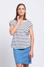 ROLLPLAY TEE: BRETON STRIPE