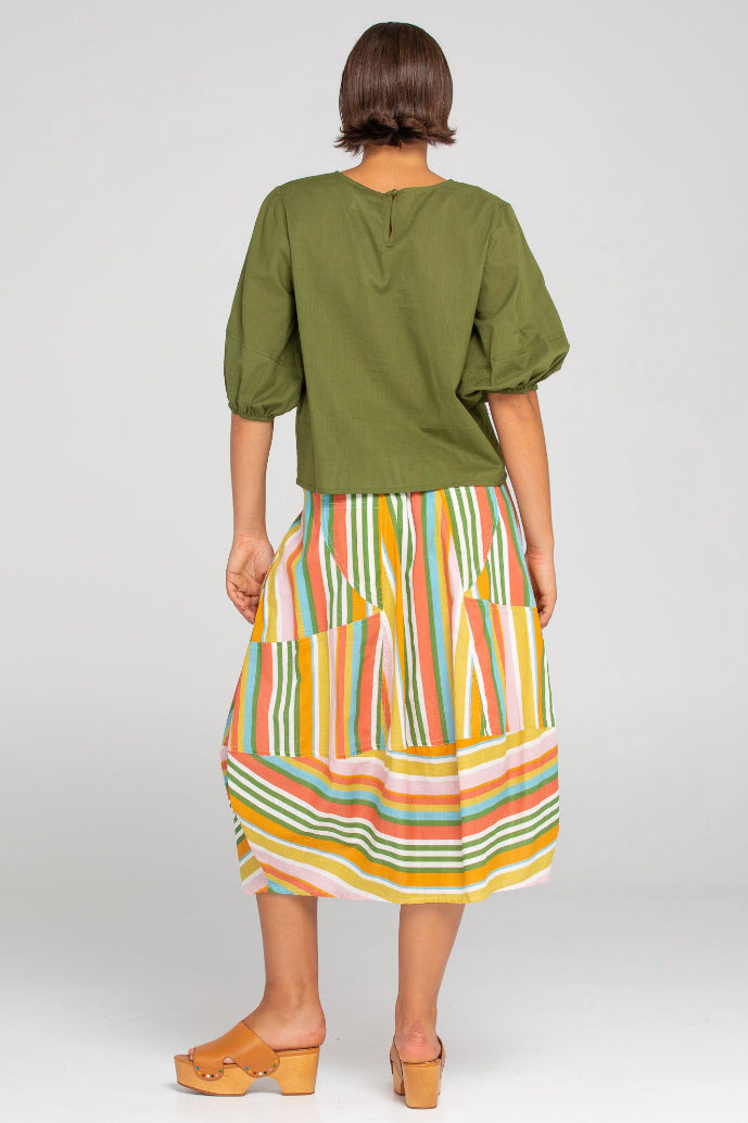 GURU SKIRT - AILANA STRIPE