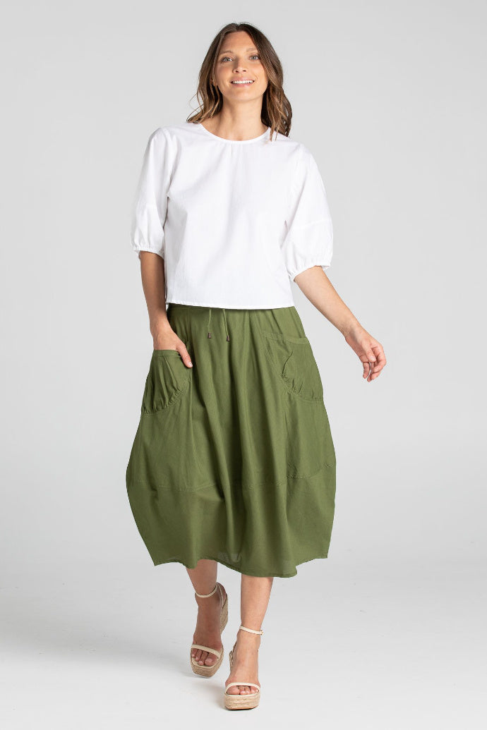 GURU SKIRT - KHAKI