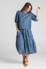 GURU SKIRT - CHAMBRAY