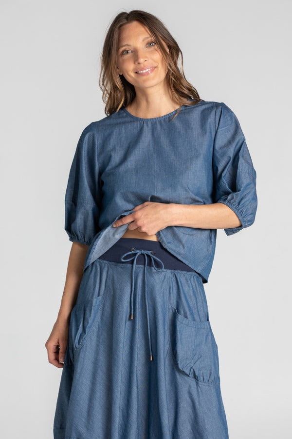 GURU SKIRT - CHAMBRAY