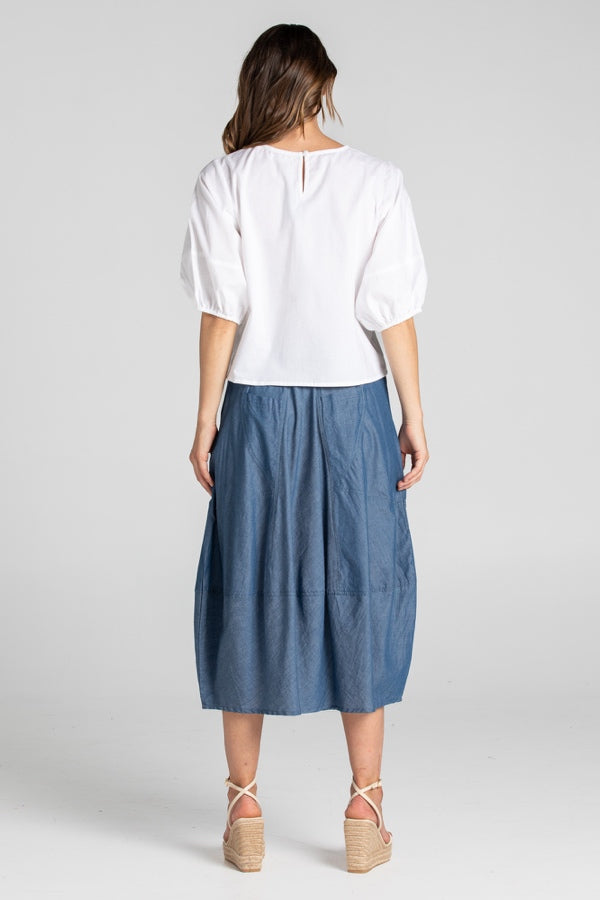 GURU SKIRT - CHAMBRAY