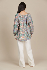 REMI BLOUSE - LOTUS FLEURON