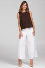 JEDDAH PANT - WHITE LINEN