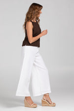 JEDDAH PANT - WHITE LINEN