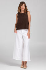 JEDDAH PANT - WHITE LINEN