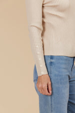 JUNO KNIT TOP - CANVAS