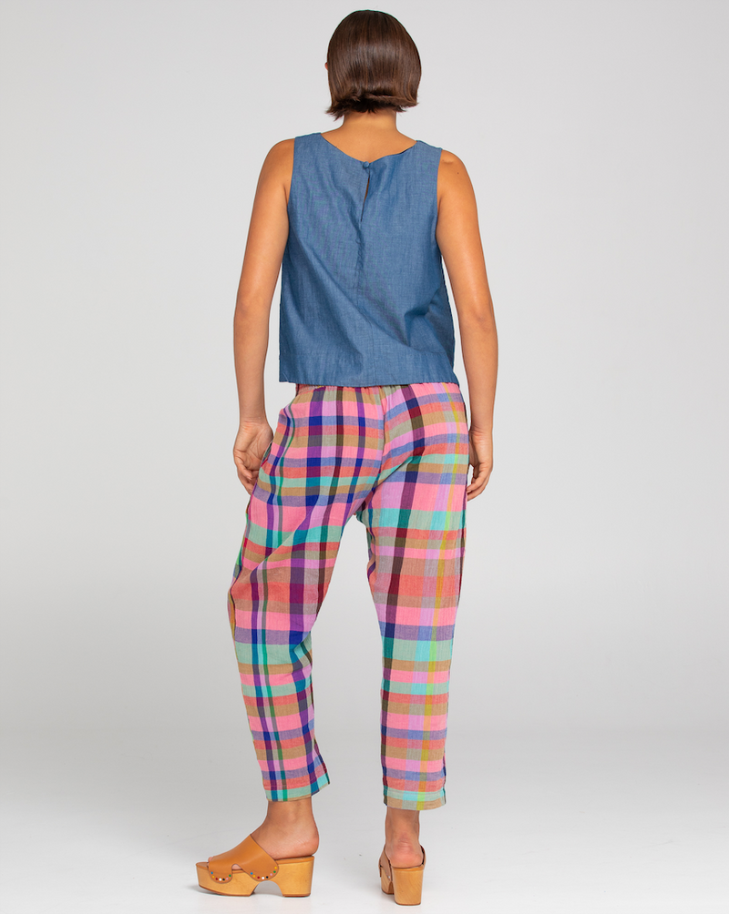 KELSY PANT - RILEY CHECK