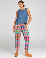 KELSY PANT - RILEY CHECK