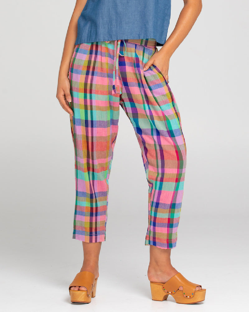 KELSY PANT - RILEY CHECK