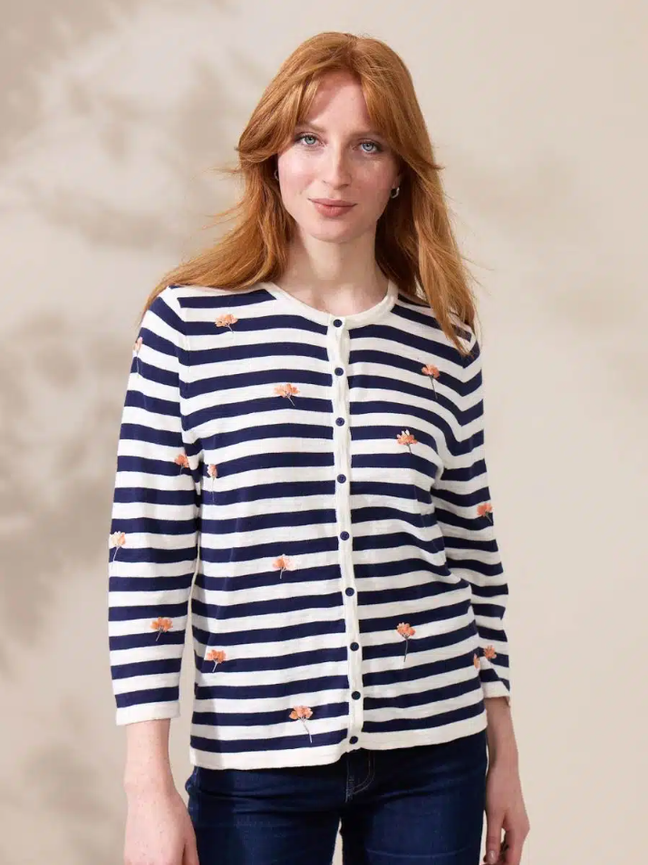 MARTINE CARDIGAN IN NAVY