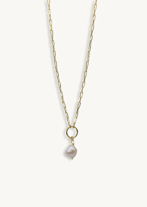 NAUTILUS NECKLACE - GOLD VERMEIL 18K