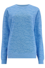 NOAH SWEATSHIRT IN BLUE, DINOSAUR LINES