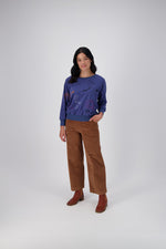 PEGGY FINE CORD PANTS - CARAMEL