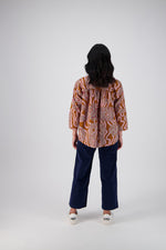 PEGGY FINE CORD PANTS - NAVY