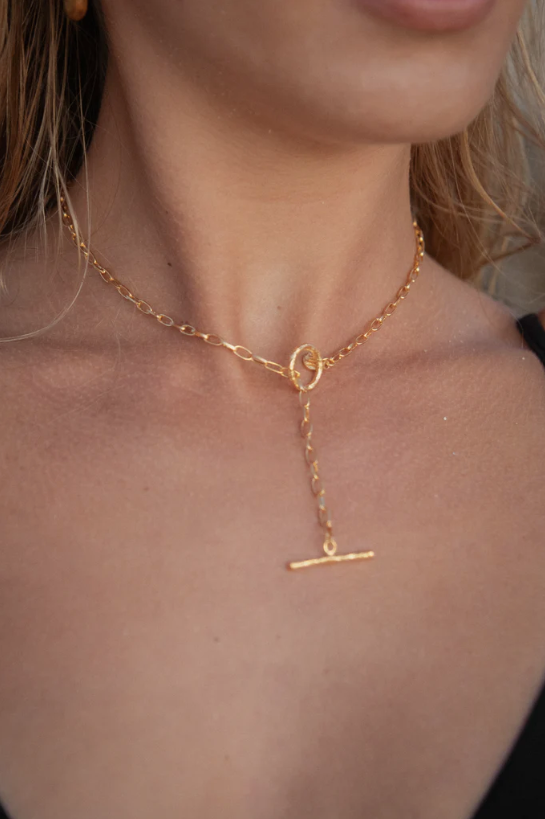 SIRENA NECKLACE - GOLD 2 MICRONS 18K