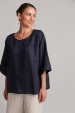 STUDIO RELAXED TOP - NAVY