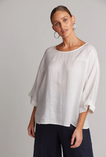 STUDIO RELAXED TOP - SALT