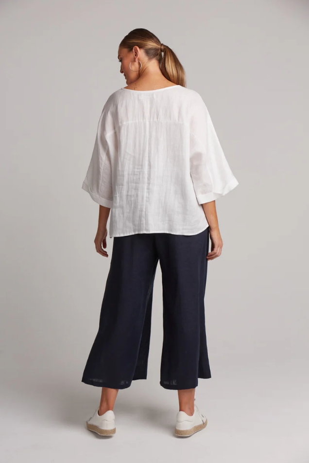 STUDIO RELAXED TOP - SALT