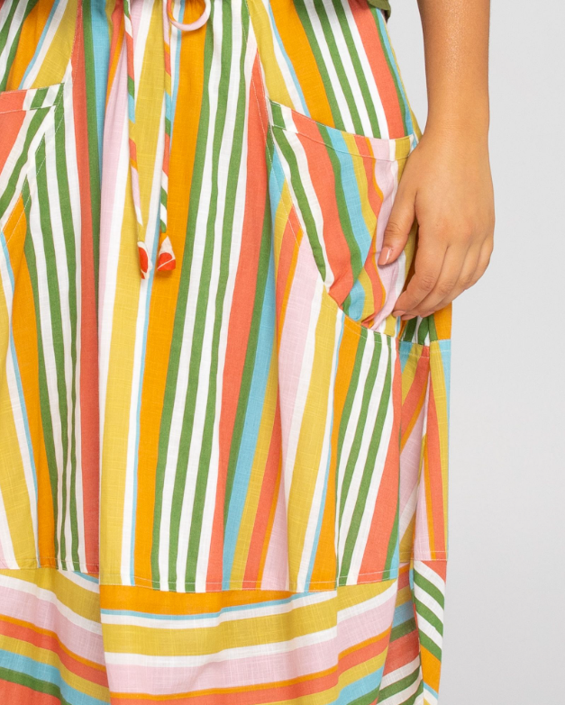 GURU SKIRT - AILANA STRIPE