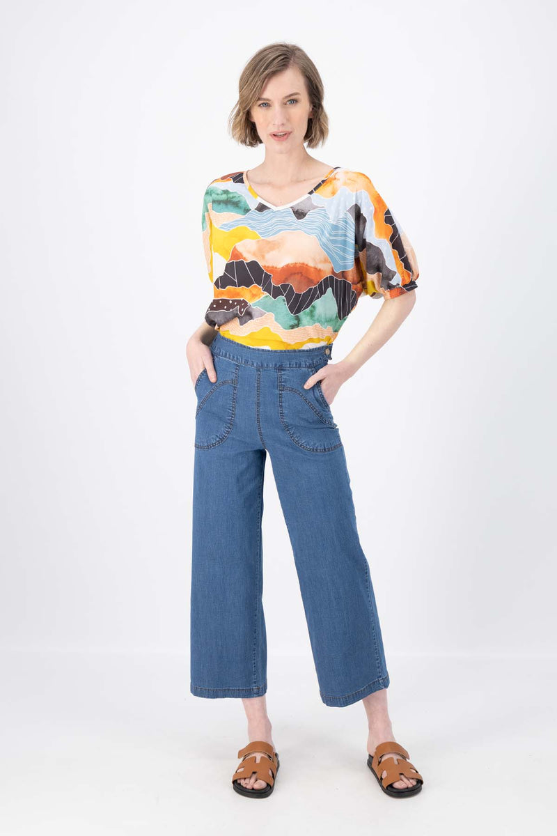 PEGGY LIGERA PANTS - LIGHT WASH