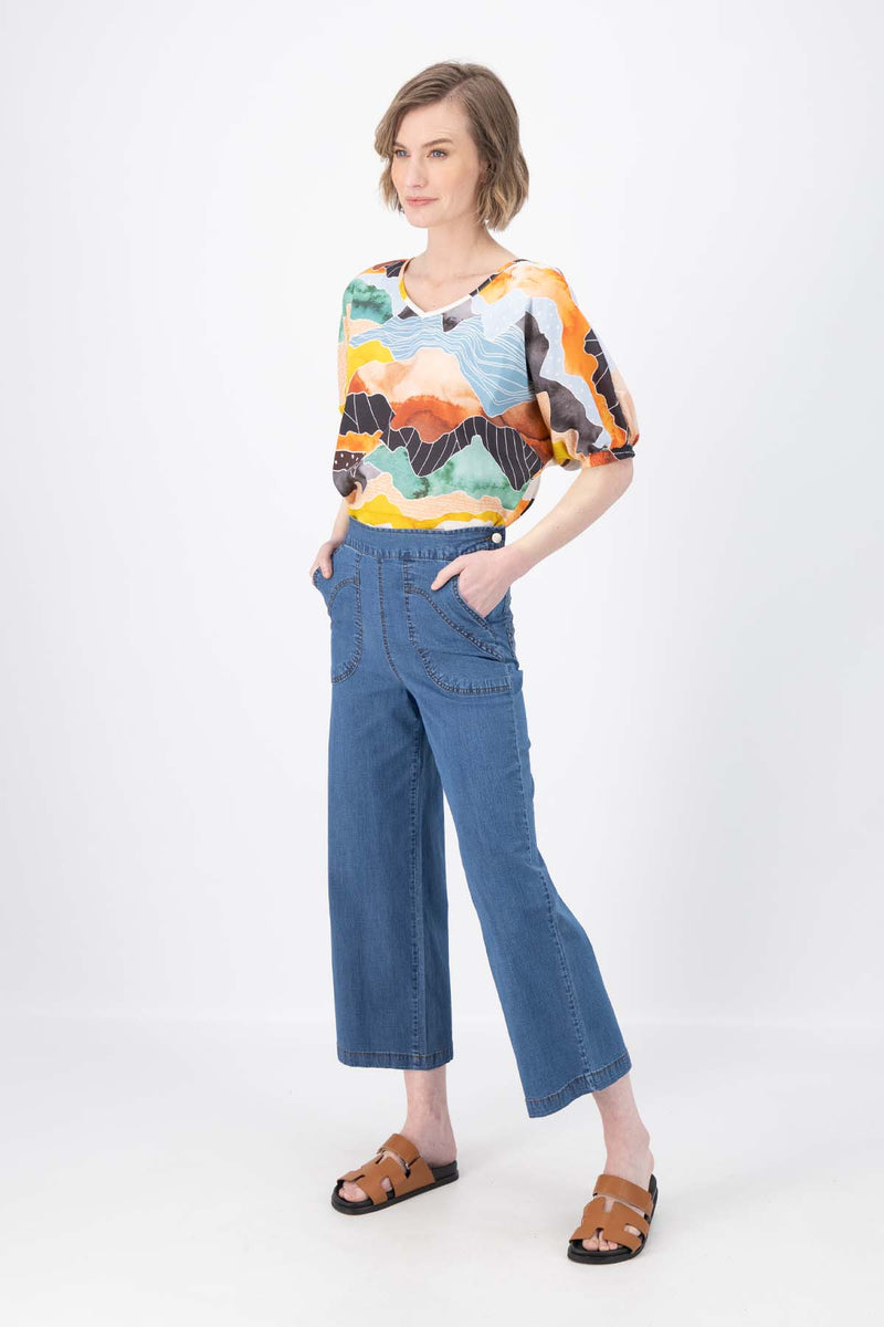 PEGGY LIGERA PANTS - LIGHT WASH